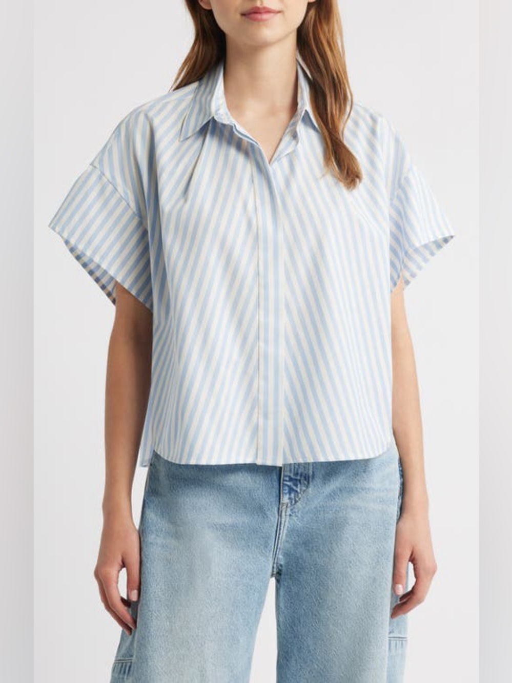 S26 rag & bone Martha Poplin Shirt
